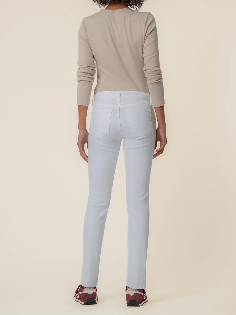Kut From The Kloth Catherine Boyfriend Jeans in Optic White - Picture 13 of 14